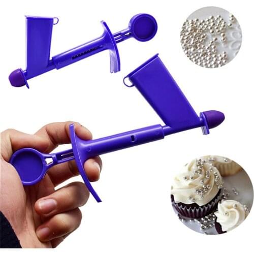 Baking Tool Plastic Pearl Applicator Fondant Cake Decorating Tool Pearl Ball Applicator Sugarcraft Cake Tool for Cake Decoration