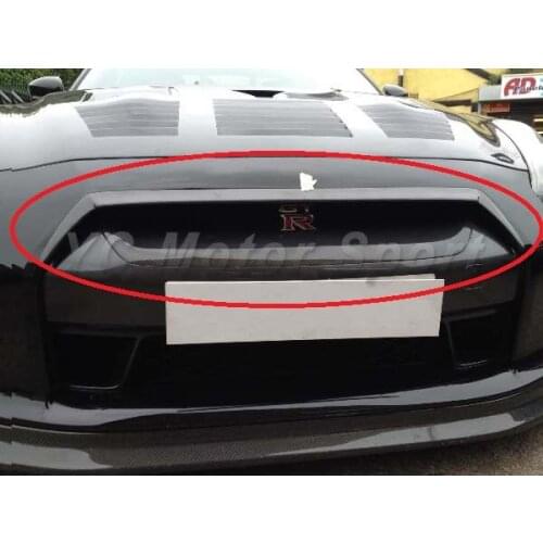 Car Accessories Carbon Fiber Front Bumper Upper Grillp Fit For 2008-2010 R35 GTR CBA Upper Grille Car-styling