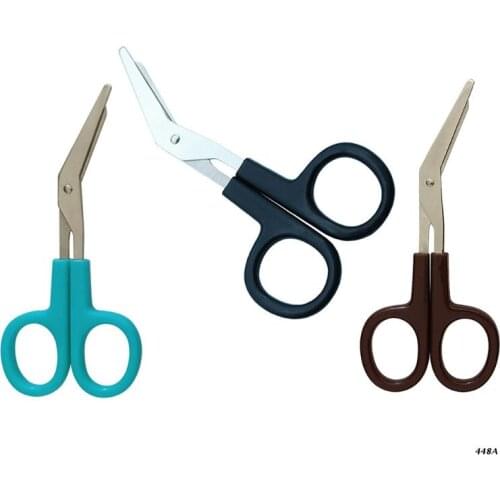 Stainless Steel Bandage Scissors 12cm Nursing Scissors for Medi-cal Home Use
