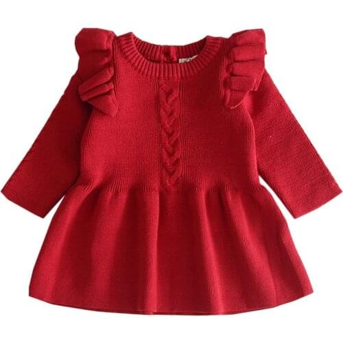 Newborn Infantil Girls Sweater Bodysuit Kids Girl Clothes 2020 Autumn Winter Toddler 1-3 Years Outfits Sweaters Clothing Girls