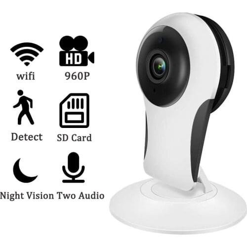 IP Camera WiFi Surveillan HD 960P Wireless Camera CCTV Home Indoor Security Surveillance System With Night Vision SD Card Slot