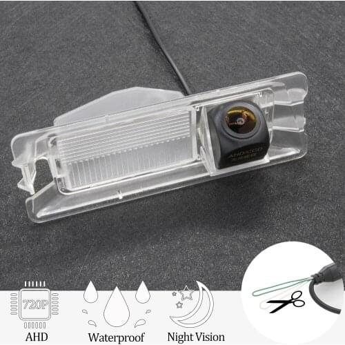 AHD 720P Vehicle Parking Camera For Nissan March/Micra K13 2010 2011 2012 2013 2014 2015 2016 2017 Car Rear View Mirror Monitor