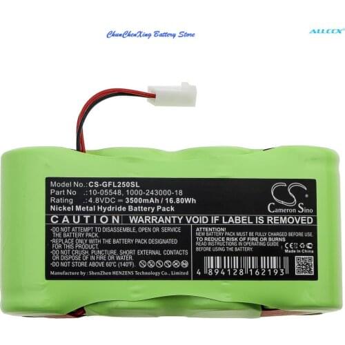 Cameron Sino 3500mAh Battery for Geo Fennel FL 250, FL250VA, LX250, For Rotationslaser FL 250 VA-N, FLG 250, FL 200AN, FL 1000
