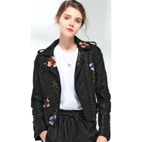 LUVCLS Women's Leather Jackets