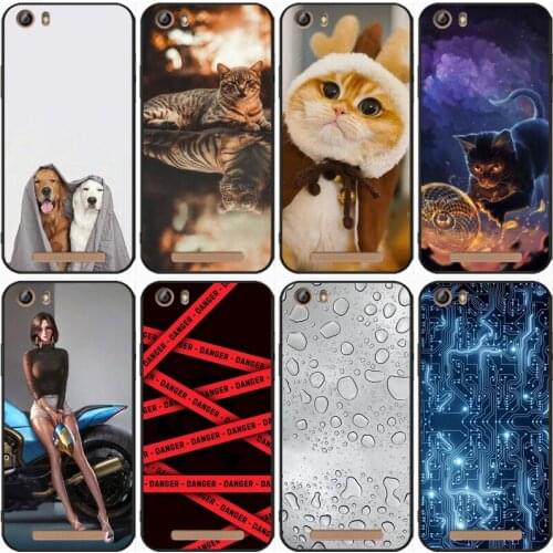 Fashion Soft silicone TPU Back Cover For Highscreen Power Ice Phone Funda Case For Highscreen Power Ice Max Cute Cartoon Case