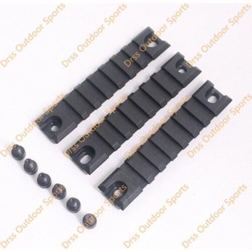 Drss Good Quality Airsoft G36C Picatinny Rail Set (3PCS) G36 Rail System Black(DS3522A)