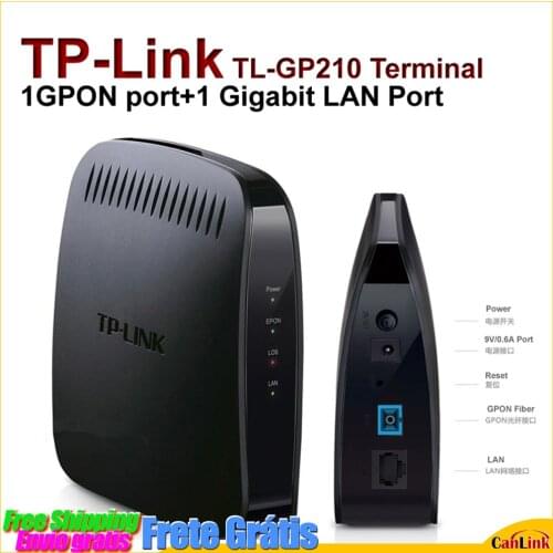 Brand New TPlink TL-GP210 GPON GE optical ONU fiber optic Gigabit GPON terminal Telecom mobile PON modem ONU Router black