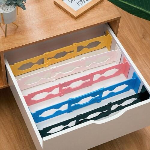 Plastic Adjustable Retractable Stretch Storage Drawer dividers Multi-Purpose DIY Home Office Kitchen Partition Board