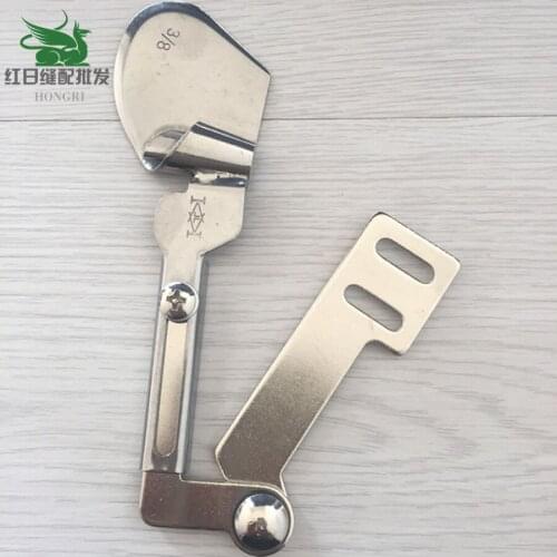 Industrial sewing machine accessories volume tube shirttails pull pull cylinder leading edge crimper Lajiao flat tube