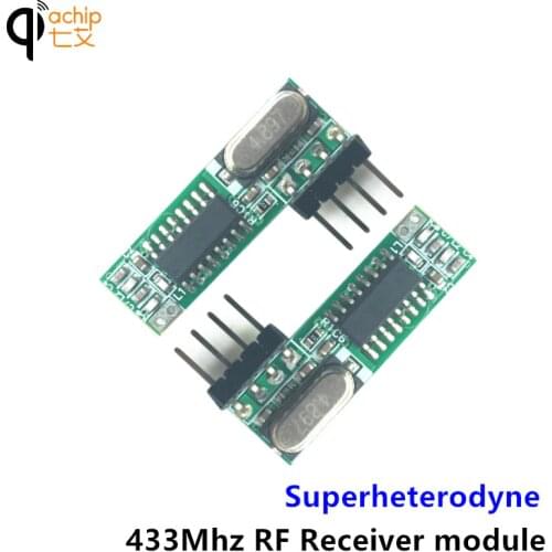 433Mhz RF module Upgraded For WL101-341 Superheterodyne 433 mhz Wireless Receiver Modules Diy Kit For Arduino uno Remote control