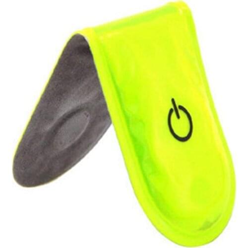 Outdoor Sports LED Safety Light Reflective Magnetic Clip on Strobe Running Walking Bike Cycling
