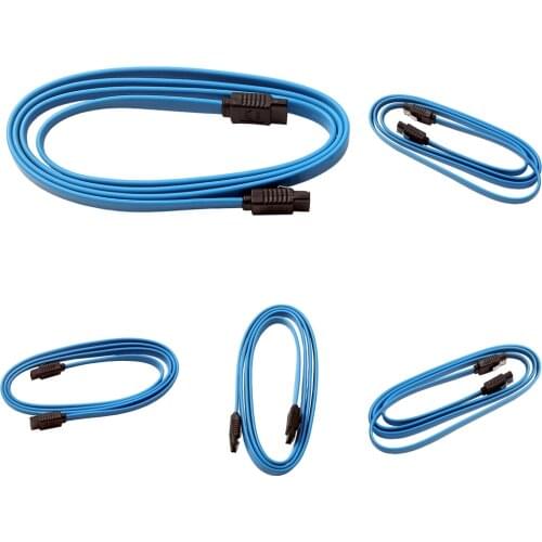 Universal 5pcs 1M SATA 3.0 III SATA3 SATAiii High Speed 6GB/s Data Cable Cord for Motherboards SATA III (3) 6GB/s Data Cable