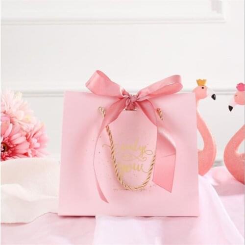 10pcs/lot Upscale European Creative Candy Bag French Wedding Favors Gift Box With ribbon Package Birthday Party Favor Bags