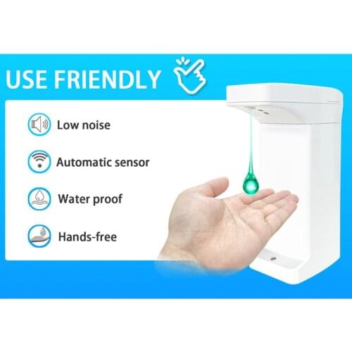2020 Intelligent Automatic Liquid Soap Dispenser for Home Bathroom Kitchen office Touchless Sensor Hands Free 350ml