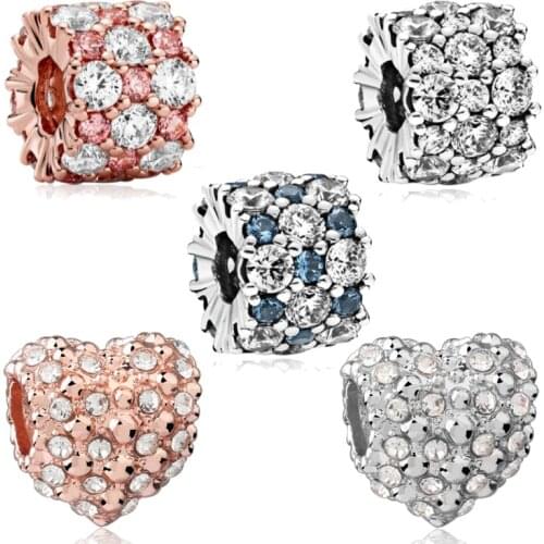 2020 Trinket berloque charms fit original pandora bracelet diy bangle pendant bead jewelry for women fashion gift