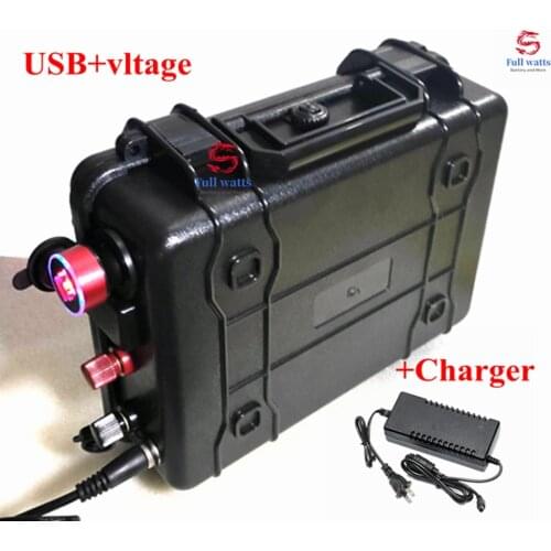 Ultra large capacity 12.8v 12V 50Ah 60Ah 70Ah 80Ah 100AH Lifepo4 cells Battery for 250w 500w solar power ups + 14.6v charger