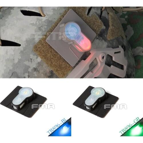 FMA helmet accessories system S-LITE helmet safety light 5 colors Outdoor Survival Kits waterproof Molle Strobe signal Lihgt