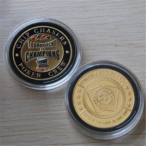 Free shipping,Sample Order,chip chasers tournament of champions poker coin