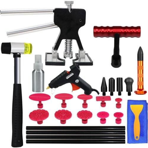 PAINTLESS DENT REPAIR DENT REMOVAL CAR BODY REPAIR KIT TO REMOVE DENT PULLER AUTO REPAIR TOOLS FOR CAR BODY