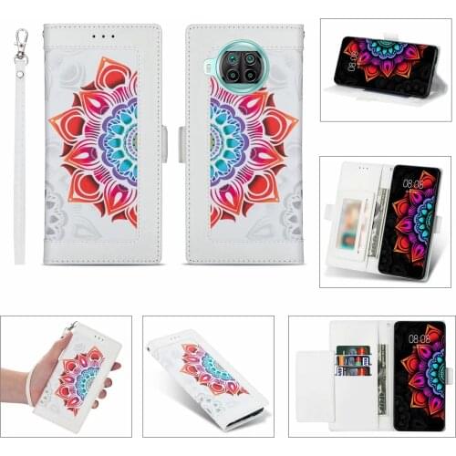 Printing Leather Phone Case For XiaoMi RedMi Note 10 9 8 Pro 9A 9C 8A 8T K40 Mi 11 10 10T 9 Pro Lite POCO X3 M3 CC9 Cover Case