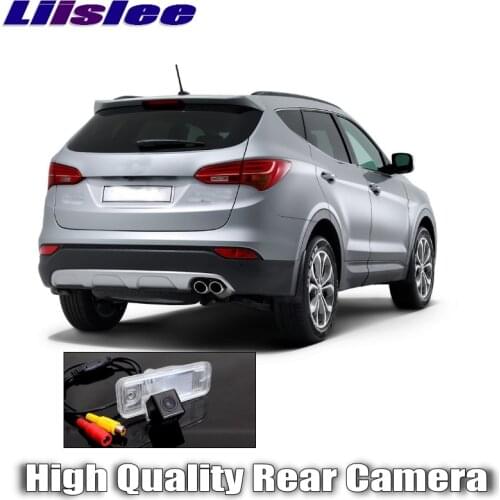 LiisLee Car Reversing image Camera For Hyundai Santa Fe DM ix45 2012~2020 Night Vision HD WaterProof Rear View back up Camera