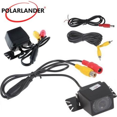 Best selling Waterproof Car Rear View Camera 9 LED Night Vision Reverse Backup Camera E327 Color CMOS