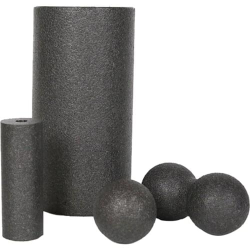 Yoga Foam Roller Set Hollow For Deep Tissue Massage Exercise Neck Back Leg Arm Feet Muscles Recovery Muscle Fitness Relaxation