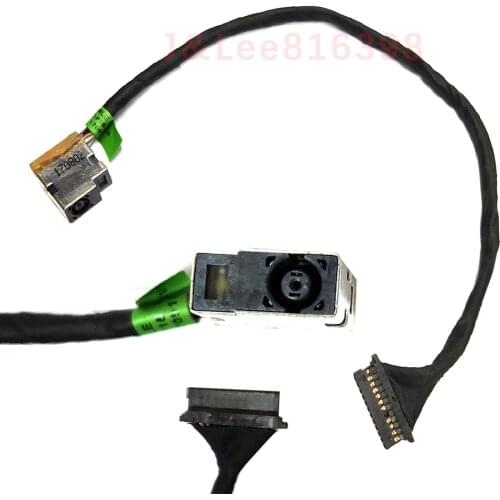 New DC In Cable For HP 15-CE Series 15-CE007TX/CE015TX/CE008TX DC Jack 924112-F15/S15/T15/Y CBL00807-0190 12PIN 11Line 150W 21CM