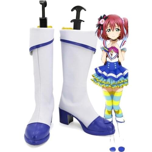 Lovelive!Sunshine!! Ruby Kurosawa Cosplay Shoes Boots Custom Made