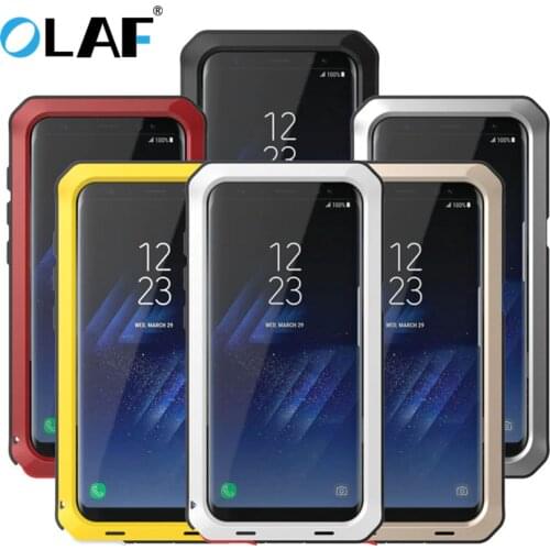 Full Heavy Duty Protection Armor Metal Phone Case For Samsung Galaxy S10 S9 S8 Plus S4 S5 S6 S7 edge Note 9 8 5 Shockproof Cover