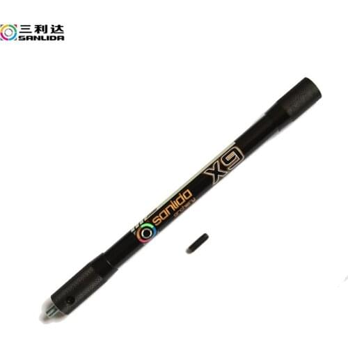 Sanlida X9 Compound Bow Stabilizer Side Rod 11/12 Inches Carbon Fiber for Target Archery Hunting Shooting