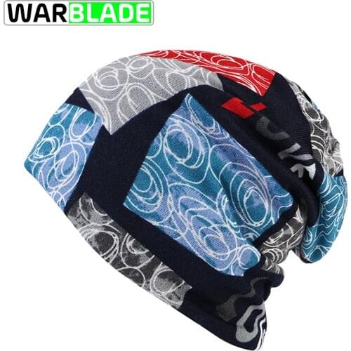 WarBLade Winter Outdoor Sports Knitted Ski Hat Cycling Cap Hiking Riding Hat Windproof Warm Earmuffs Snow Cap Men Women