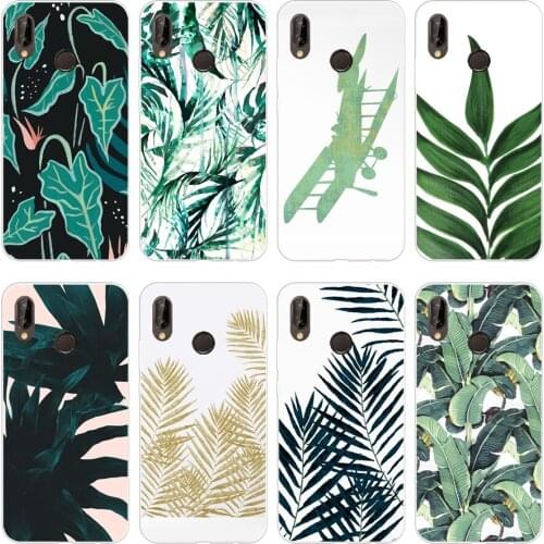37H greens art print Soft Silicone Tpu Cover Case for huawei p 20 lite pro y6 2017 mate 10 lite
