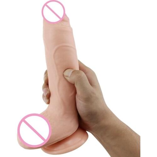 Super Soft Dildo Realistic Penis Artificial Dick Sex Toys For Woman Female Masturbation Lesbian Clitoral Stimulator Sex Products