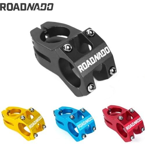 Aluminum Alloy MTB Bike Stem Short 31.8mm CNC Ultra-Light Steering Wheel Short Bar For Mountain Road Bicycle Handlebar Stem