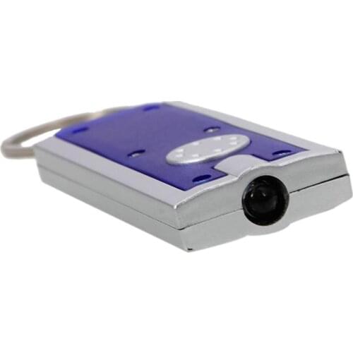 1pc Mini LED Keychain Flashlight Key Chain Keyring Astigmatism Torch Lamp Light Flashlight Search Light Light Outdoor White C3F6