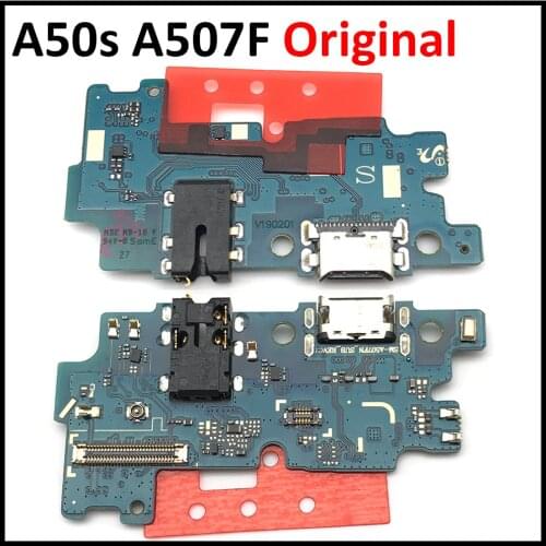 10Pcs/Lot,USB Charging Port Mic Microphone Dock Connector Board Flex Cable For Samsung Galaxy A50S A507F Repair Parts