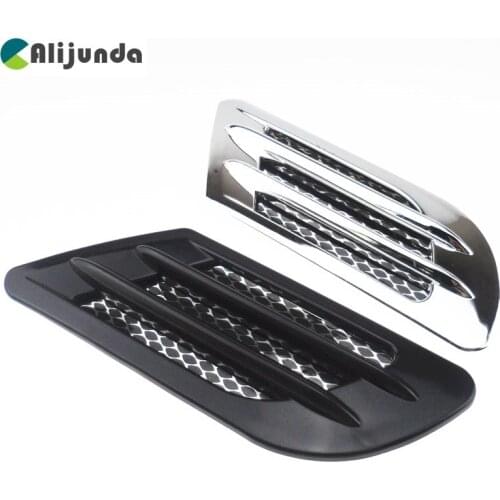 2PCS of new simulation fake air outlet shark gills car styling mold decoration tuyere for Kia Rio K2 K3 K5 K4 Cerato,Soul,Forte