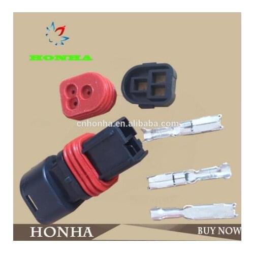 20pcs High Quality 3 Pin Female Wiring Waterproof Electrical Connector Automobile
