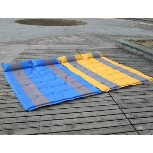 Automatic 190*130*5cm inflatable cushion Camping Mat Double Air Mattress Camp Equipment