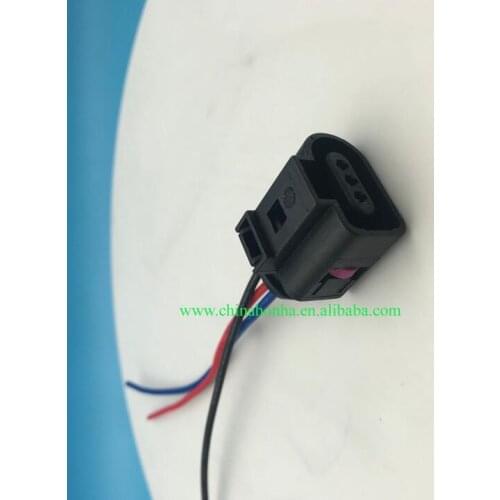 Free shipping 5/10/20/50/100 pcs 1J0973703 Camshaft Cam Sensor Pigtail Plug Connector case 1J0 973 703