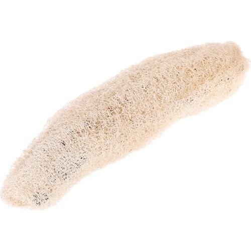 1pc Natural Loofah Luffa Loofa Bathing Massage Long Bath Body Shower Sponge Scrubber Pot Bowl Scrubber Spa Bathroom Accessories