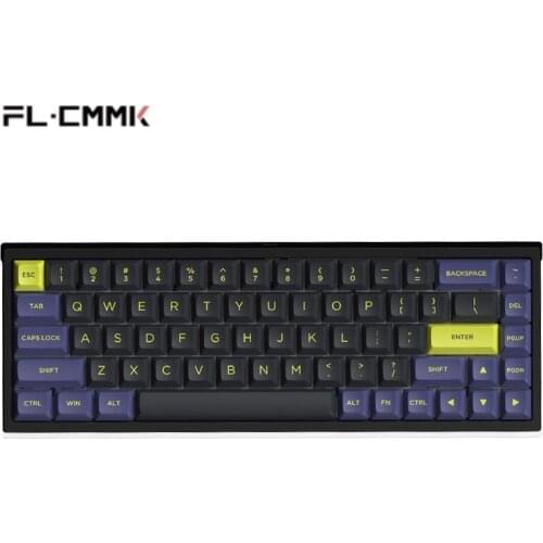 FL680 Three-Mode Mechanical Keyboard kit 68-Key RGB Hot-Swappable Wireless Detachable Cable 2.4G Bluetooth Wired Win/Mac/iPad