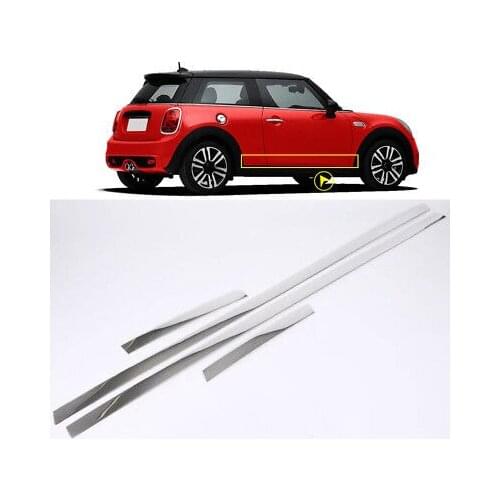 Side Door Body Molding Cover Trim For BMW MINI Cooper Hardtop 2 door F56 14 - 18