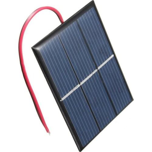 Mini 1 PC 0.65W 1.5V Solar Panel Solar Power CellPhone Charger Home DIY Module