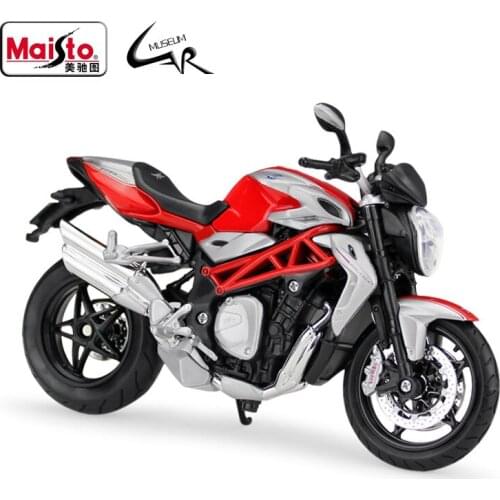 Maisto 1:12 MV Agusta Brutale 1090RR Model Car Simulation Alloy Motorcycle Metal Toy Car Childrens Toy Gift Collection