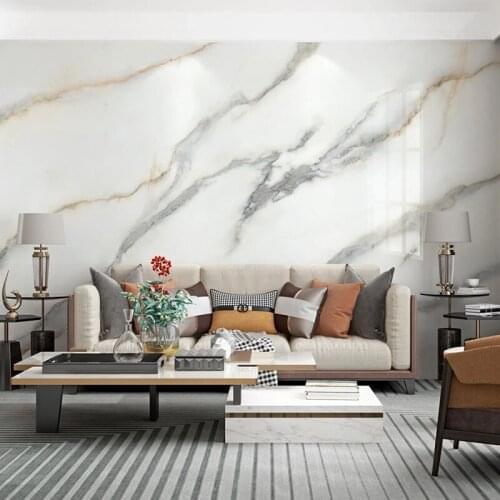 Custom Any Size Mural Wallpaper Modern 3D Jazz White Marble Wall Paper Living Room TV Sofa Bedroom Home Decor Papel De Parede 3D