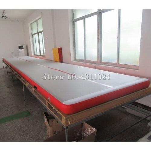 5x1m Inflatable Gymnastics Tumbling Mat Air Tumbling Track Electric Pump Gymnastic Air floor Mat Tumbling Floor Mat/Air Box