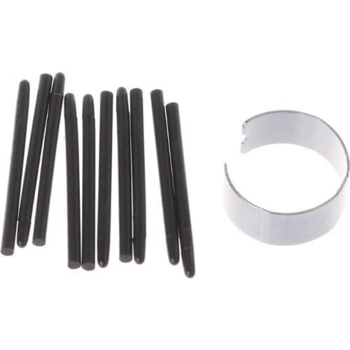 Sara-u 10 Pcs Graphic Drawing Pad Standard Pen Nibs Stylus Compatible for Wacom Drawing Pen 1