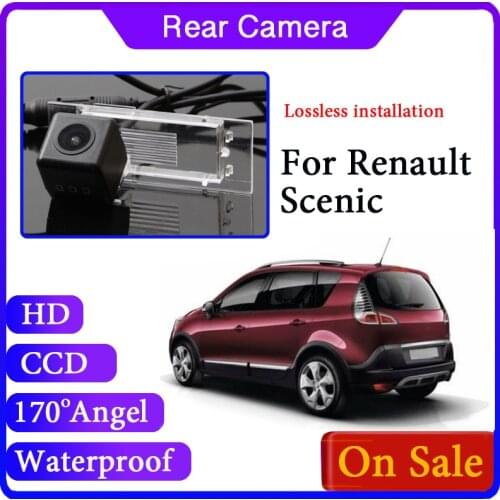 For Renault Scenic IV 4 2016~2020 Rear Look View Wide Angle Camera